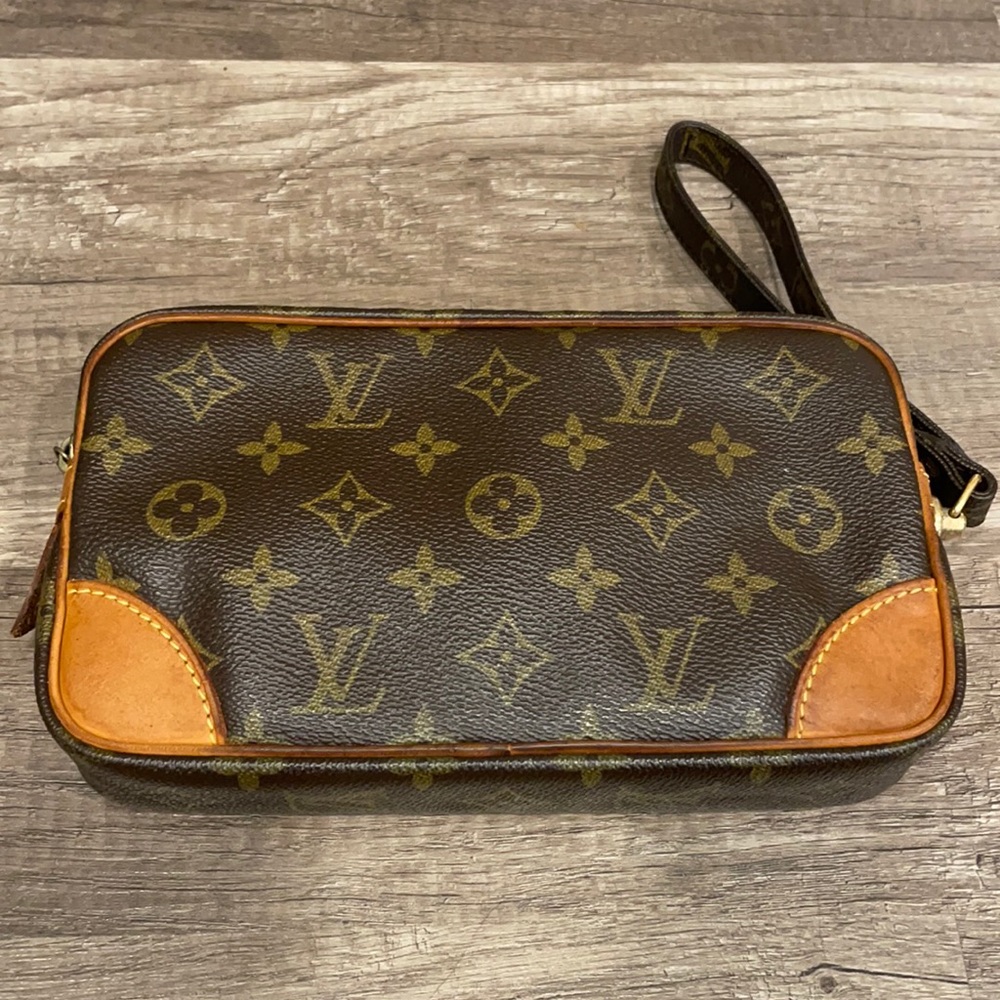 Louis Vuitton Marly Dragonne Clutch Wristlet 1996